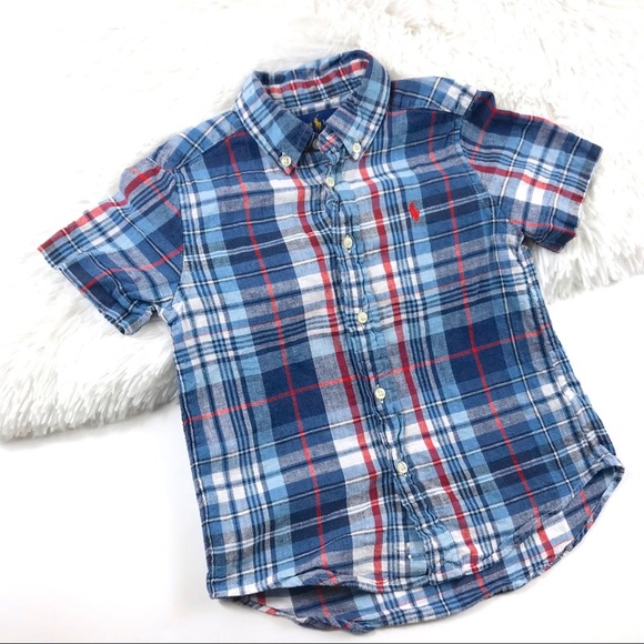 Polo by Ralph Lauren Other - Polo Ralph Lauren Boys Button Down Shirt Size 4 Polo by Ralph Lauren Other - Polo Ralph Lauren Boys Button Down Shirt Size 4